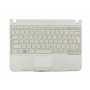 Πληκτρολόγιο Laptop keyboard για Samsung Mini Laptop N210 N220 White UK (Keyboard+Palmrest+Touch PAD+Loudspeaker)