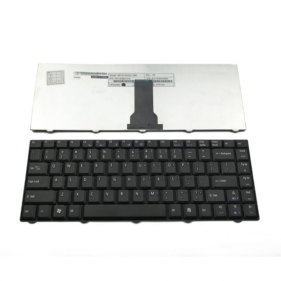 Πληκτρολόγιο Laptop keyboard για eMachines E520 E720 D520 D720 US Black - KB.I1400.043 KB.I1400.053 PK130580100