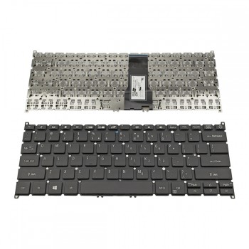 Πληκτρολόγιο Laptop keyboard για Acer Swift 3 SF314-54 SF314-54G SF314-56G Black Without Frame US (--Small Enter) - NK.I1313.0BU