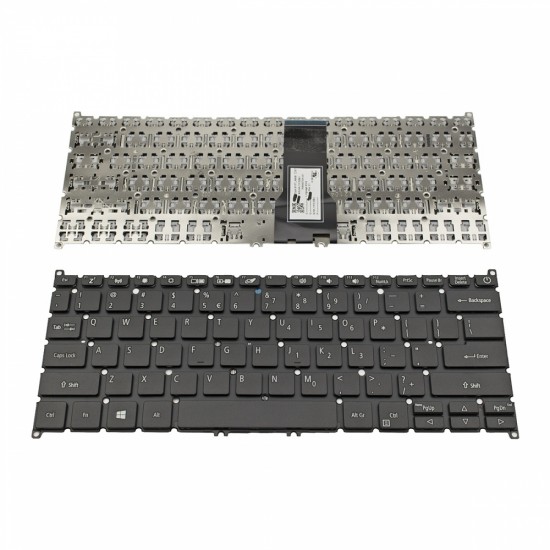 Πληκτρολόγιο Laptop keyboard για Acer Swift 3 SF314-54 SF314-54G SF314-56G Black Without Frame US (--Small Enter) - NK.I1313.0BU