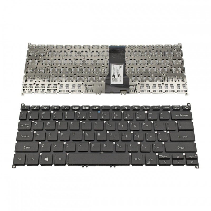 Πληκτρολόγιο Laptop keyboard για Acer Swift 3 SF314-54 SF314-54G SF314-56G Black Without Frame US (--Small Enter) - NK.I1313.0BU