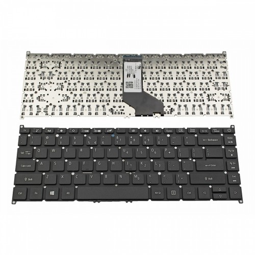 Πληκτρολόγιο Laptop keyboard για Acer Aspire A114-32 A314-21 A314-31 A314-32 A314-33 A314-41 A514-51 Black Without Frame US (--Small Enter) - NK.I1417.0EP AEZRTG00210
