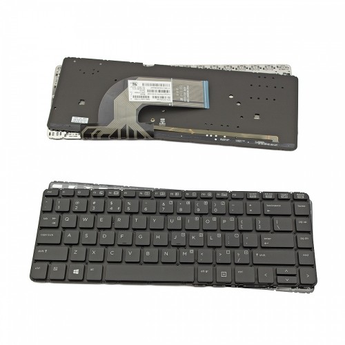 Πληκτρολόγιο Laptop keyboard για HP ProBook 430 G2 440 G0 440 G1 440 G2 445 G1 445 G2 640 G1 645 G1 Black Without Frame, Backlit Board US - 767476-D61 9Z.N9JBC.E1H PK1315D1A08