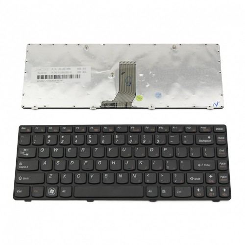 Πληκτρολόγιο Laptop keyboard για Lenovo B470 G470 V470 Z470 BLACK FRAME BLACK US - 25011582 MP-10A23US-6861 T2T7-US MP-10A2 25-011670 V-116920ES1 9Z.N5TSC.001 25-011691 PK130GL3A00