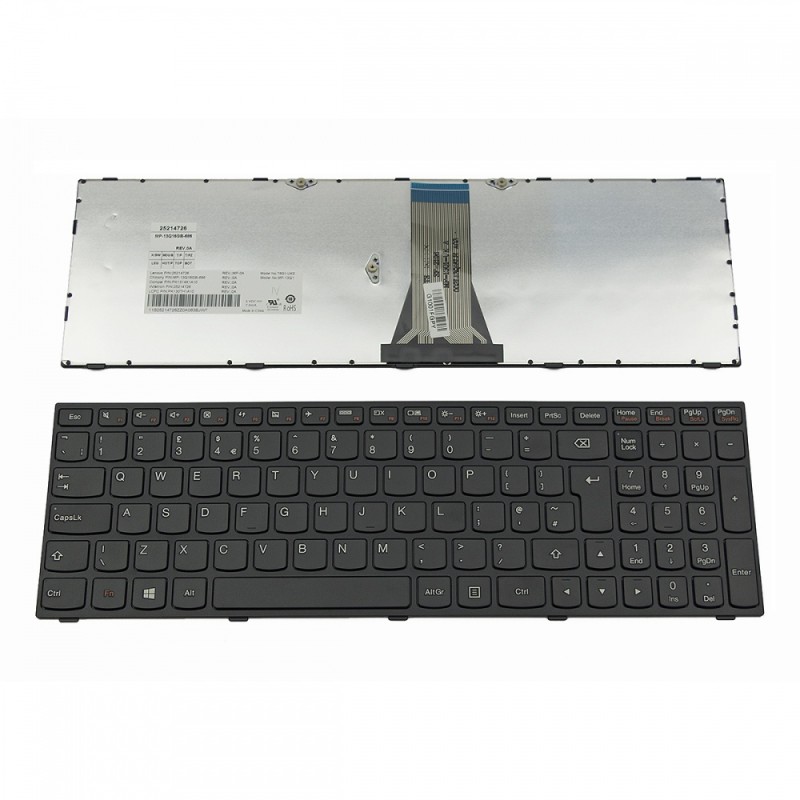 Πληκτρολόγιο Laptop keyboard για Lenovo IdeaPad B50-30 B50-45 B50-70 B50-80 B51-30 B51-35 B51-80 B70-80 B71-80 E41-80 E50-70 E50-80 E51-80 Flex 2-15 Flex 2-15D 300-15IBR 300-15ISK 300-17ISK 305-15ABM 305-15IBD 305-15IBY 305-15IHW 500-15ACZ 500-15ISK G50-3