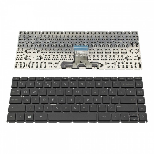 Πληκτρολόγιο Laptop keyboard για HP Pavilion 14-AL 14-CE 14-CK 14-CM 14-DG 14Q-CS X360 14-DH 340S G7 Black Without Frame UK (Small Enter) - L15600-031 L23239-031 9Z.NF2SV.60U