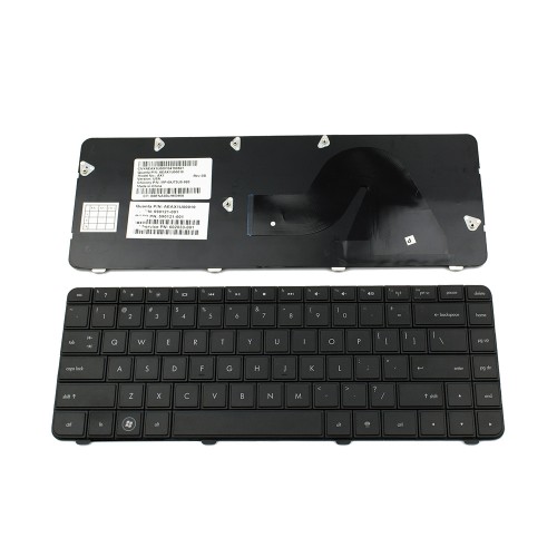 Πληκτρολόγιο Laptop keyboard για HP G42 G42-100 G42-200 G42-300 Compaq Presario CQ42 CQ42-100 CQ42-200 CQ42-300 BLACK US - AX1 NSK-HU0SQ 01 9Z.N4RSQ.001 AEAX1U00210 590121-001 MP-09J73US-920 AEAX1U00410 SG-52300-XUA 629292-001 2B-50801Q100
