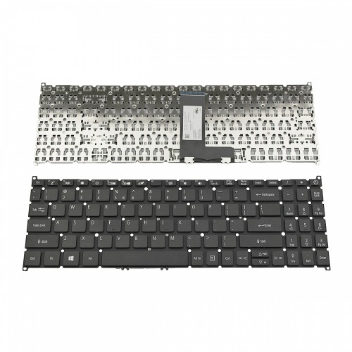 Πληκτρολόγιο Laptop keyboard για Acer Aspire A115-32 A315-22 A315-34 A315-35 A315-42 A315-42G A315-54 A315-54K A315-55G A515-52G A515-54 Black Without Frame US (--Small Enter) - NK.I1513.0F2 PK132CE1B00 AEZAUR00010