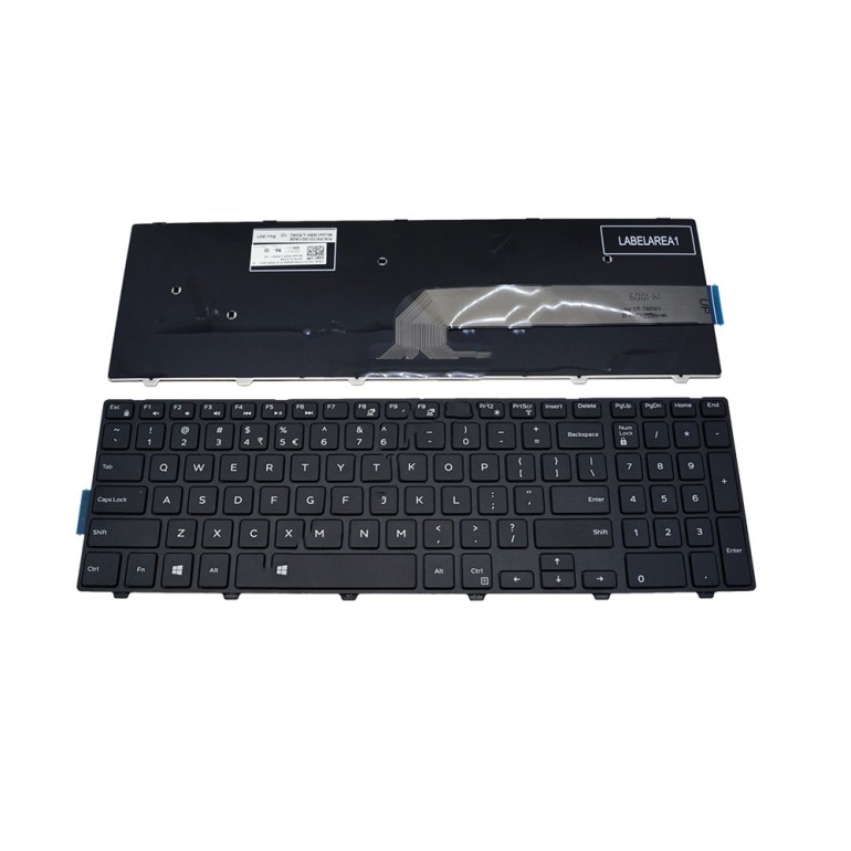 Πληκτρολόγιο Laptop keyboard για Dell Inspiron 3541 3542 3543 3551 3552 3555 3558 3559 3565 3567 5542 5543 5545 5547 5548 5551 5552 5555 5558 5559 5565 5566 7559 5748 5749 5755 5758 5759 7557 Latitude 3550 3560 3570 3580 Vostro 3546 3549 3558 3559 3565 35