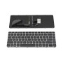 Πληκτρολόγιο Laptop keyboard για HP EliteBook 745 G3 840 G3 848 G3 SILVER FRAME BLACK With Pointing Stick, Backlit US - 819877-B31 819877-001 901042-001 6037B0126901 9Z.NCHBV.401