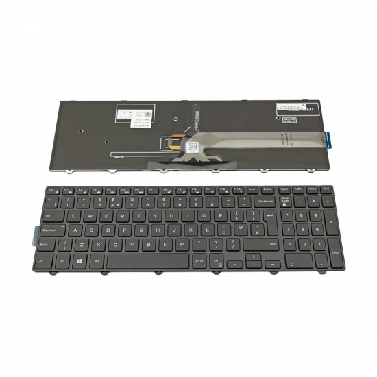 Πληκτρολόγιο Laptop keyboard για Dell Inspiron 3541 3542 3543 3551 3552 3555 3558 3559 3565 3567 5542 5543 5545 5547 5548 5551 5552 5555 5558 5559 5565 5566 7559 5748 5749 5755 5758 5759 7557 Latitude 3550 3560 3570 3580 Vostro 3546 3549 3558 3559 3565 35