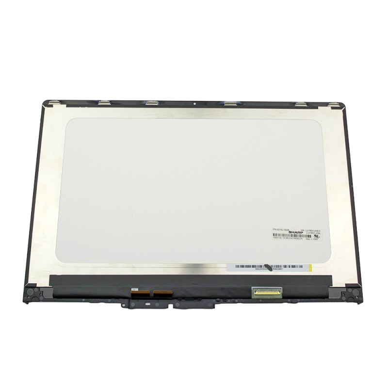 Οθόνη Laptop Screen + Touch Glass 15.6" 3840x2160 LED (eDP) UHD 4K MATT B-RIGHT Razor no brackets 40 pins 8-bit panel IPS - LQ156D1JX06-E Lenovo Yoga 710-15 710-15IKB