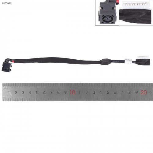 DC Power Jack Βύσμα Τροφοδοσίας Dell Alienware 17 R2 R3 P43F001 P43F002 0T8DK8 DC30100TO00 