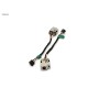DC Power Jack Βύσμα Τροφοδοσίας HP Sleekbook  15-B119WM 698231-FD1  