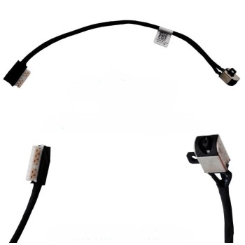 DC Power Jack Βύσμα Τροφοδοσίας Dell Inpsiron 15 5000 5565 5566 5567 17 5765 R6RKM 0R6RKM DC30100YN00 
