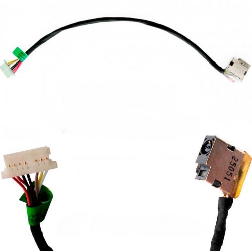 DC Power Jack Βύσμα Τροφοδοσίας HP 15-AB 15S-DU 255 G8 18.5cm 799749-F17