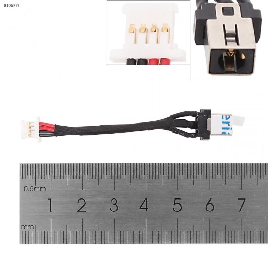 DC Power Jack Βύσμα Τροφοδοσίας Lenovo Yoga 520 520-14 520-14IKB 80X8