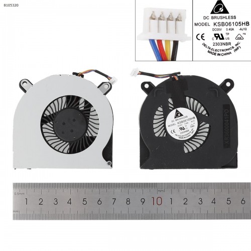 Fan Ανεμιστηράκι DELL Latitude E6400 E6500 M2400 Fan Ανεμιστηράκι DELL Latitude E6400 E6500 M2400