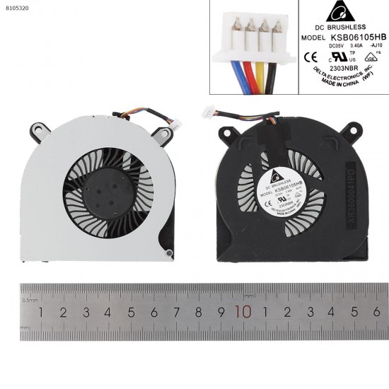 Fan Ανεμιστηράκι DELL Latitude E6400 E6500 M2400 Fan Ανεμιστηράκι DELL Latitude E6400 E6500 M2400