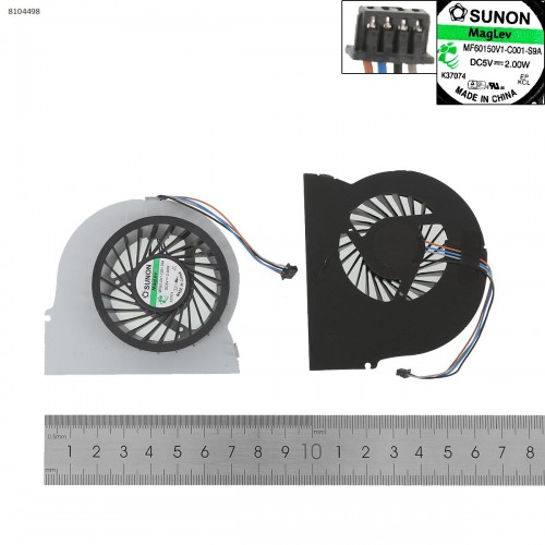 Fan Ανεμιστηράκι HP 8560W 8460W 8570W 4pin