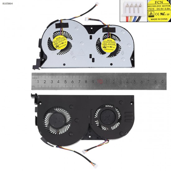 Fan Ανεμιστηράκι Lenovo Y50-70 FAN Y50 Y50-70 4PIN Fan Ανεμιστηράκι Lenovo Y50-70 FAN Y50 Y50-70 4PIN