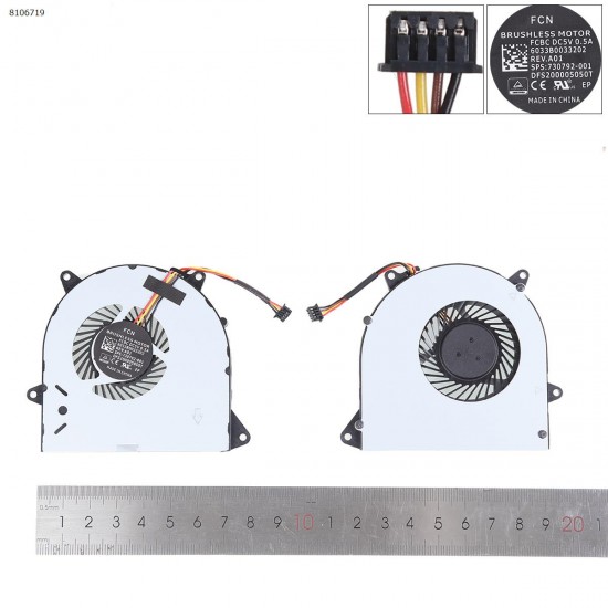 Fan Ανεμιστηράκι Lenovo IdeaPad 100-15ibd 110-15AST