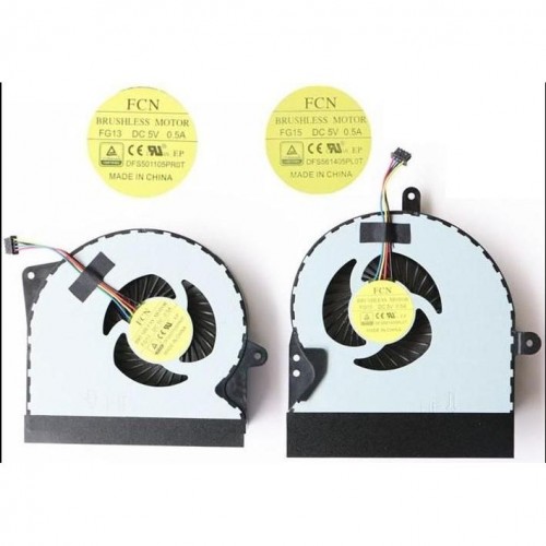 Fan Ανεμιστηράκι ASUS G751 G751J G751M G751JT G751JY G751JL G751JM LEFT RIGHT Fan Ανεμιστηράκι ASUS G751 G751J G751M G751JT G751JY G751JL G751JM LEFT RIGHT
