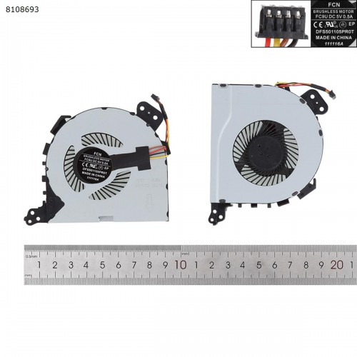 Fan Ανεμιστηράκι Lenovo IdeaPad 320-15IAP  320-17IKB 320-17ISK 4PIN 