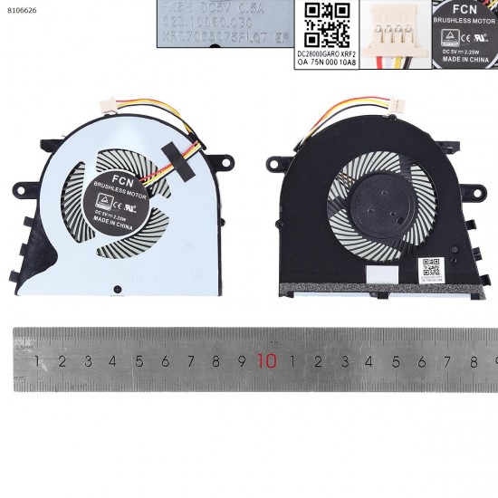 Fan Ανεμιστηράκι Lenovo IdeaPad V130-15 V530 V130-15IGM V530-15ICB 4Pin 