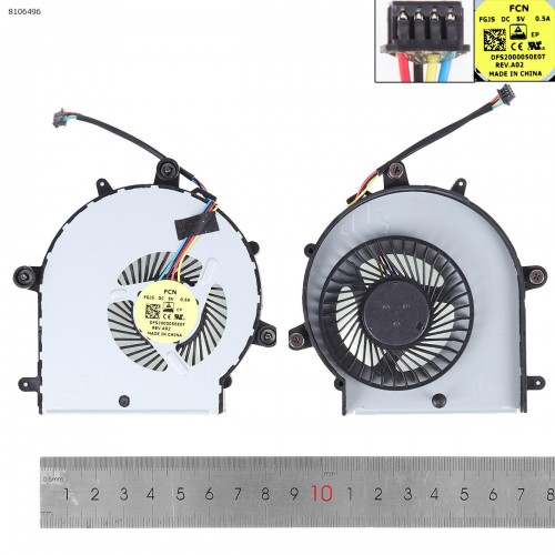 Fan Ανεμιστηράκι HP 650 G2 650 G3 655 G2 655 G3 840733-001 4PIN