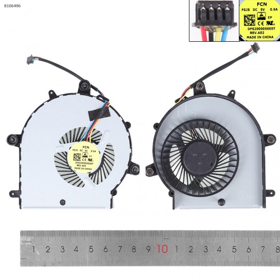 Fan Ανεμιστηράκι HP 650 G2 650 G3 655 G2 655 G3 840733-001 4PIN
