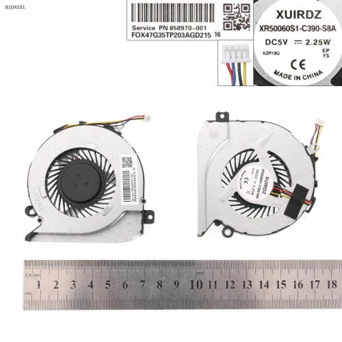 Fan Ανεμιστηράκι HP 15-AB 15-AK 15Z-A 17-G 15-AN 812109-001  Fan Ανεμιστηράκι HP 15-AB 15-AK 15Z-A 17-G 15-AN 812109-001