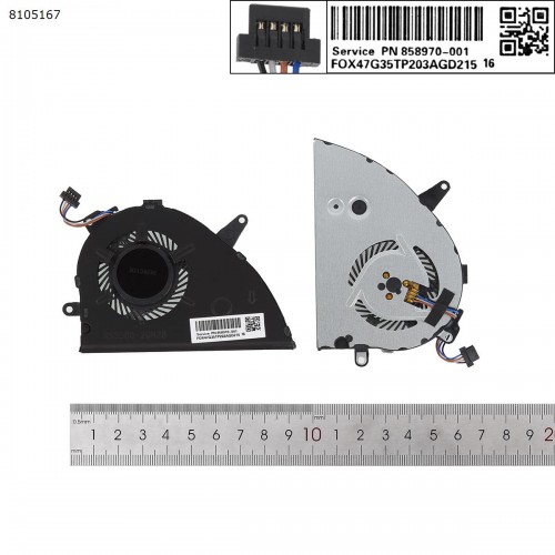 Fan Ανεμιστηράκι HP  15-cw1031AU  Fan Ανεμιστηράκι HP  15-cw1031AU