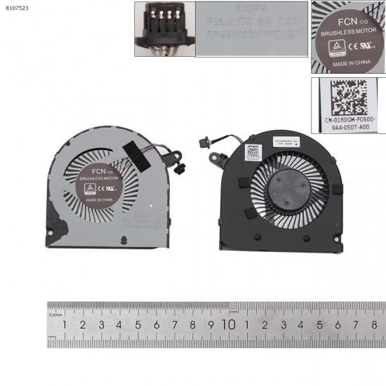 Fan Ανεμιστηράκι DELL Latitude G3 3590 G3-3590 GPU Fan Ανεμιστηράκι DELL Latitude G3 3590 G3-3590 GPU