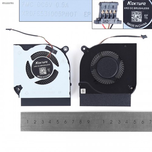 Fan Ανεμιστηράκι Acer NITRO 5 AN515-55 AN517-52 GPU  Fan Ανεμιστηράκι Acer NITRO 5 AN515-55 AN517-52 GPU
