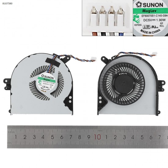 Fan Ανεμιστηράκι HP 640 G2 645 G2 640 G3  840662-001 840663-001 4PIN