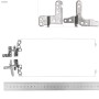 Μεντεσέδες Hinges HP 15-dy2024nr 