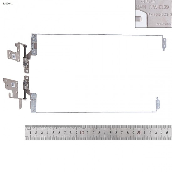 Μεντεσέδες Hinges HP 15-DW 250 G8 15S-DU 15S-DY L52009-001 AM2H8000410 AM2H8000310