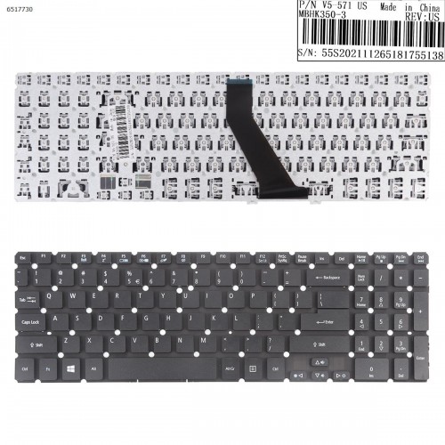 Πληκτρολόγιο Keyboard Acer Aspire V5-531P V5-551 V5-551G V5-552 