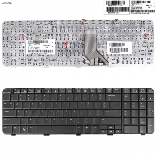 Πληκτρολόγιο Keyboard HP CQ71 G71