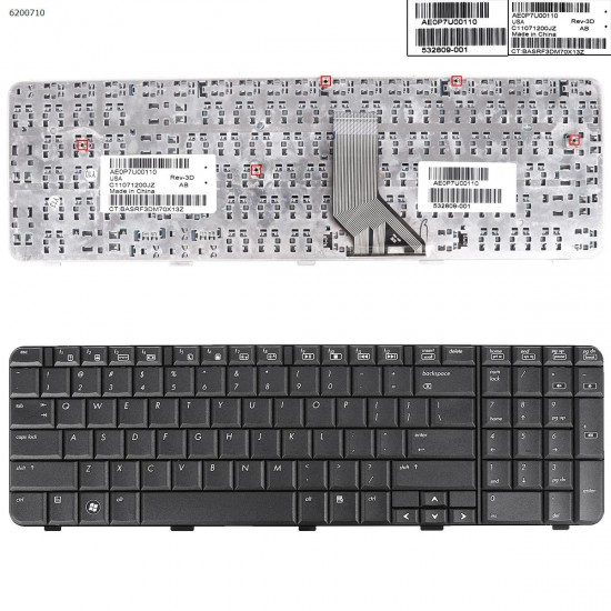 Πληκτρολόγιο Keyboard HP CQ71 G71