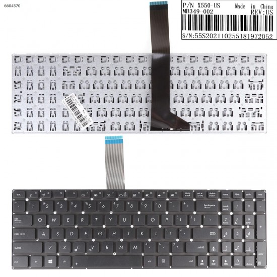 Πληκτρολόγιο Keyboard Asus F550J R510JK