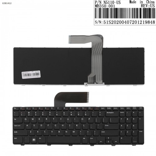 Πληκτρολόγιο Keyboard Dell N5110 N4110 M5110 M511R 0DNVW 