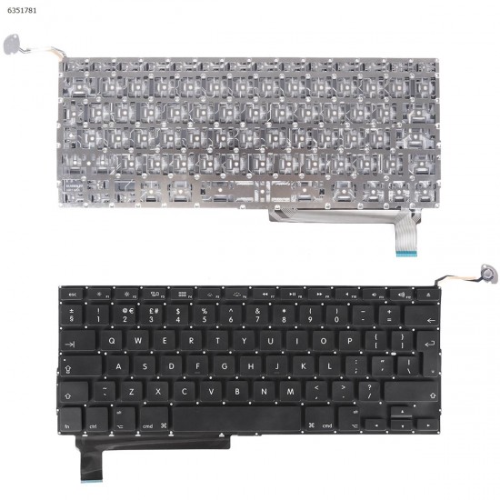Πληκτρολόγιο Keyboard Apple MACBOOK Pro A1286 15"5" A1286  