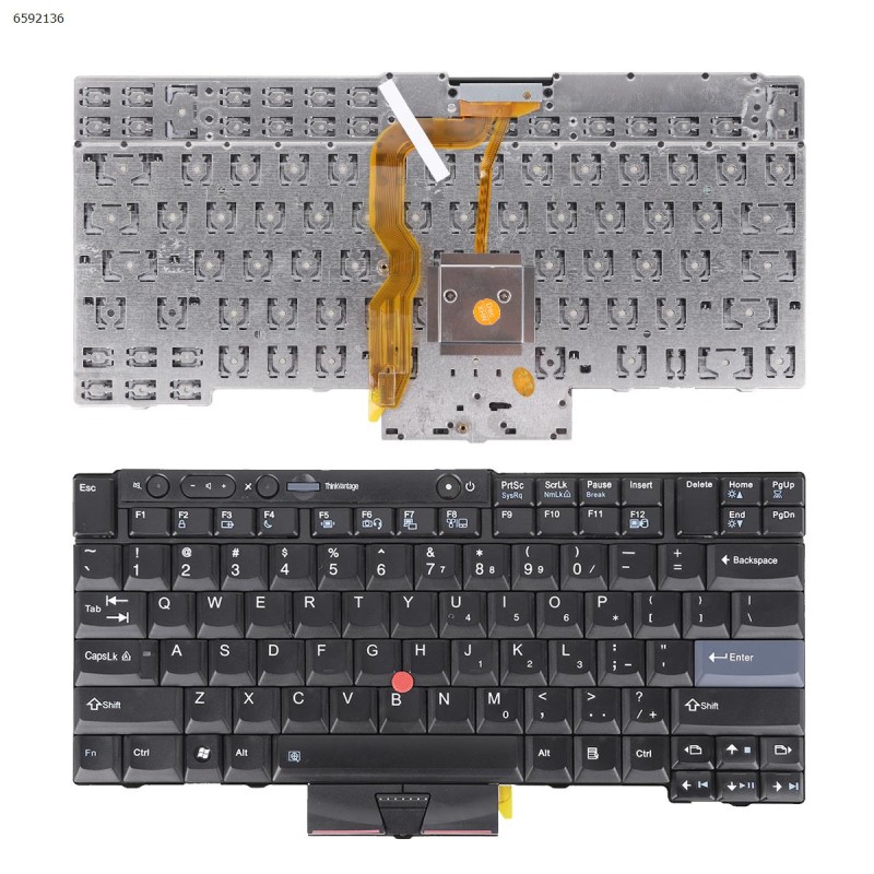 Πληκτρολόγιο Keyboard Lenovo Thinkpad T510 T520 W520