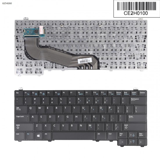 Πληκτρολόγιο Keyboard Dell Latitude E5440