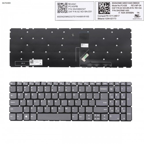Πληκτρολόγιο Keyboard Lenovo IDEAPAD 320-15ABR 320-15AST 320-15IAP 320-15ISK