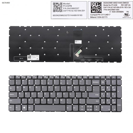 Πληκτρολόγιο Keyboard Lenovo IDEAPAD 320-15IKB 320-15 S145-15IIL 