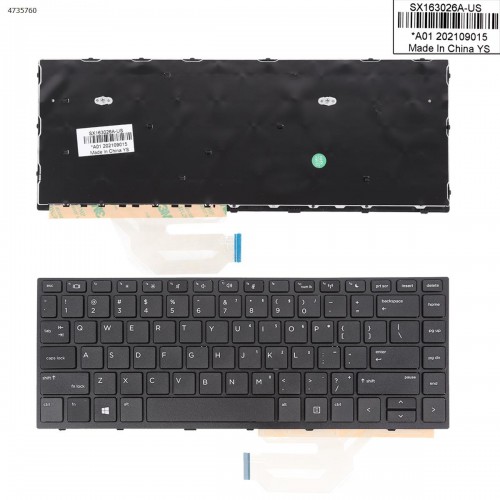 Πληκτρολόγιο Keyboard HP Probook 430 G5 440 G5 445 G5