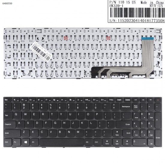 Πληκτρολόγιο Keyboard Lenovo 110-15ISK 110-17ACL 110-17IKB 110-17ISK